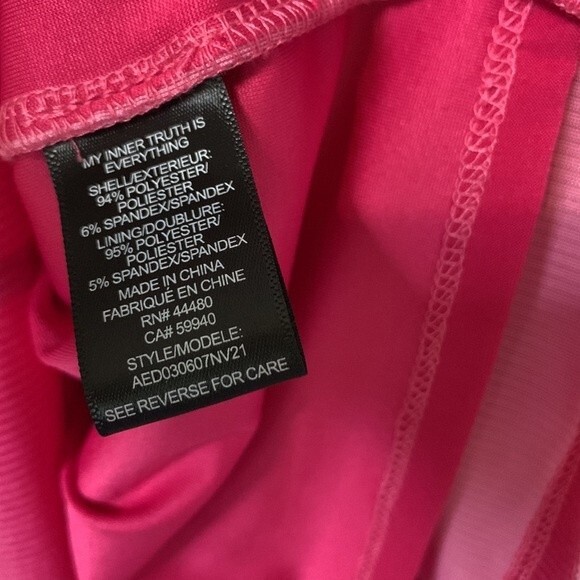 NWT AFRM Paradiso Cutout velvet ribbed pink Bodycon dress. Size Medium. - Picture 14 of 14